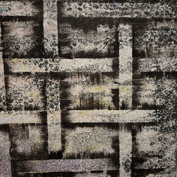 HANDCRAFTED Abstract Painting HANDPAINTED Illusion Art HANDMADE Wall Decor - Picture 8 of 16